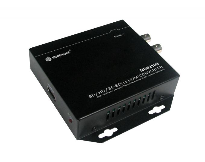 Tragbare Sd-/HD-Faser-Optiktransceiver 12V DC-Unterstützung 1080P mit HDMI-Hafen