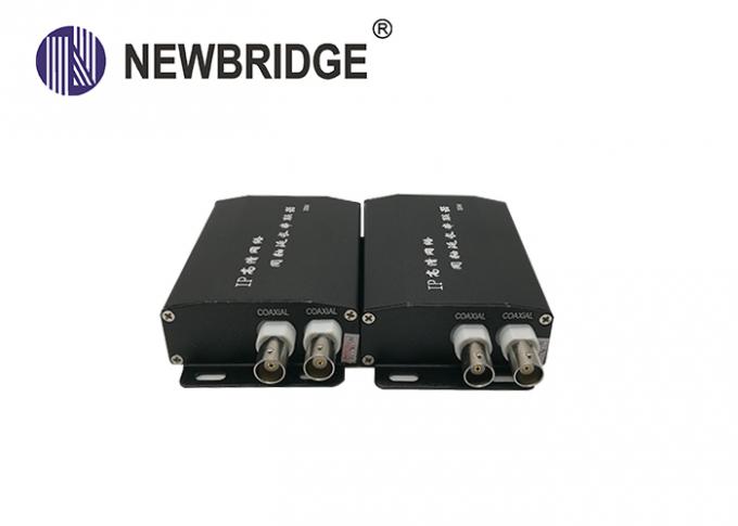 Ethernet Versorgung der Faseroptikergänzung ip+power über koaxialer Ergänzung mit 2 BNC-Häfen u. 1 Hafen rj45