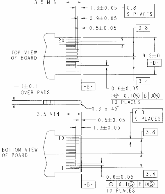 Transceiver-Modul 1.25G SFP, optisches Transceiver-Modul-Doppelfaser 1310nm für 10KM