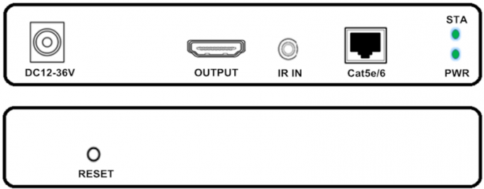Breite Faser-Optikergänzung IR-Signal-HDMI über TCP/IP HDMI 1,3 HDCP 1,2 Standard