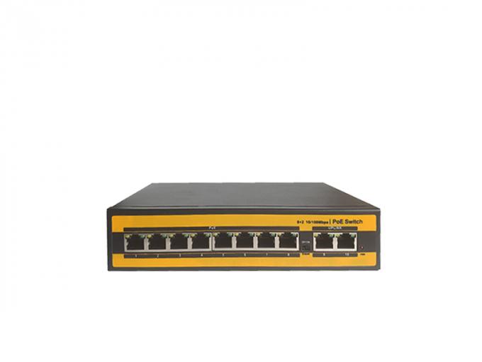 100M 8 Hafen PoE-Ethernet-Wählnetz für drahtloses AP/CCTV Kamera-System IP