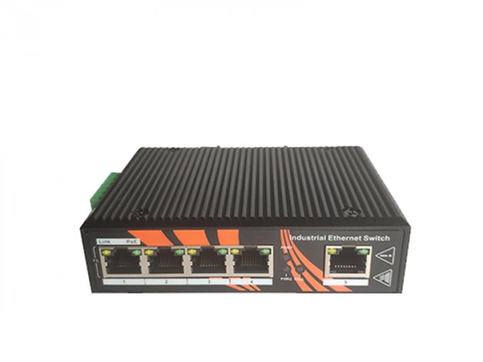 Lärm-Schienen-Energie über Basis des Ethernet-Schalter-5*10/100 - Indikatoren T LED für die Überwachung