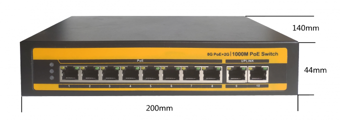 Ethernet poe-Schalter handhabte Ethernet-Schalter IEEE802.3at oder Schalter IEEE802.3af poe