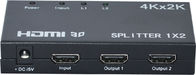 4K 1.4b 1 HD HDMI Splitter Input 2 Output 5V 1A 2 Way Support 3D Video