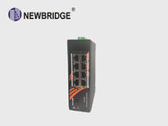 1 SFP-Hafen-Gigabit PoE-Ethernet-Schalter-industrielle Hutschiene/Wand bringt Installation an