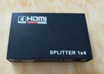 China Mini-Teiler 1 4K 1.4a HDMI in 4 heraus herein (1 x 4) HDMI-Teiler, Unterstützung 3D 1080P 4K x 2K usine